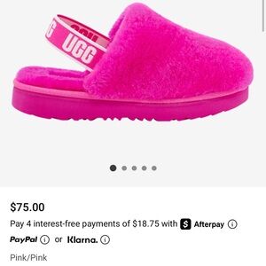UGG Pink Fluff Yeah Slide Sandal